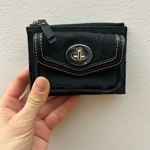 COACH Cardholder with Zipper Pouch